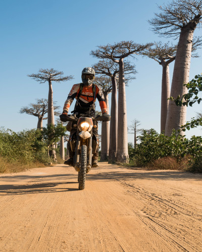 MADAGASKAR - Motocyklem przez bezdroża